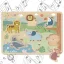 Tooky Toy  interaktív fa puzzle - állathangokkal