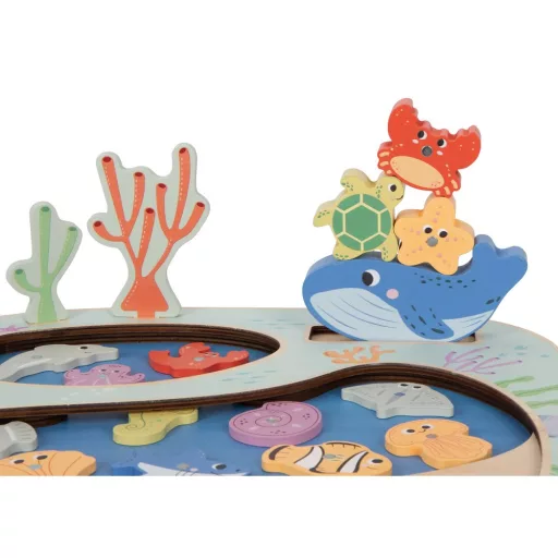Tooky Toy montessori mágneses horgászjáték