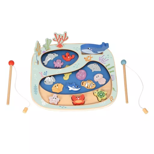 Tooky Toy montessori mágneses horgászjáték