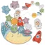 Tooky Toy montessori, űrhajós egyensúlyozó játék