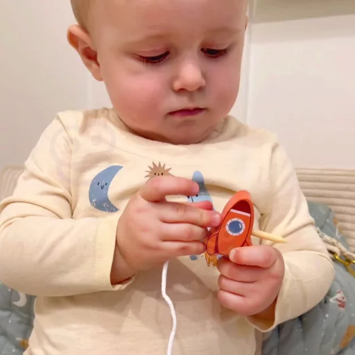 Tooky Toy montessori, űrhajós egyensúlyozó játék