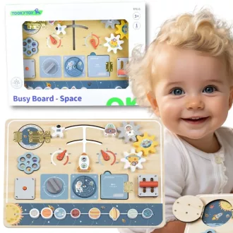 Tooky Toy XL űrhajós manipulációs tábla 