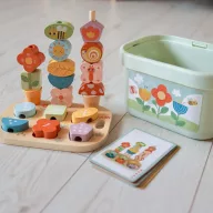 Tooky Toy 5 az 1-ben montessori oktatódoboz