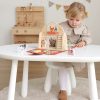 Tooky Toy fa farmjáték összecsukható böröndben