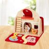 Tooky Toy fa farmjáték összecsukható böröndben