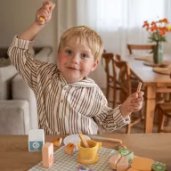 Tooky Toy XXL fa piknikkészlet 