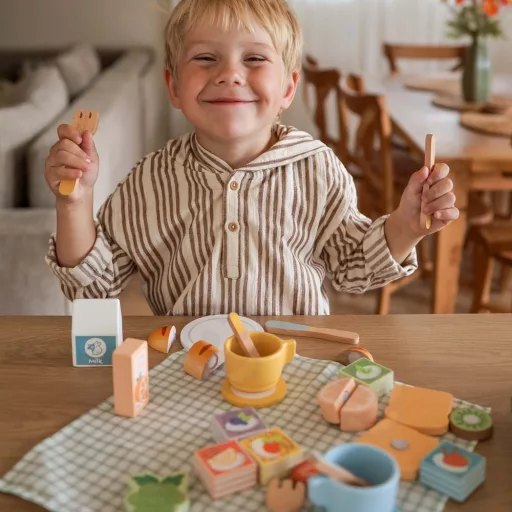 Tooky Toy XXL fa piknikkészlet 