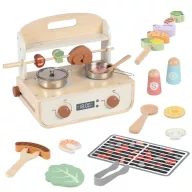 Tooky Toy játékkonyha és grillsütő kiegészítőkkel 