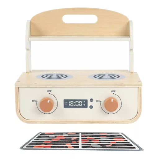 Tooky Toy játékkonyha és grillsütő kiegészítőkkel 