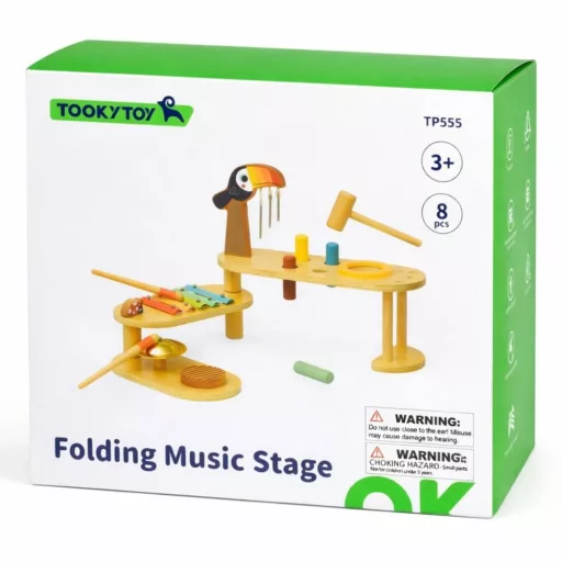 Tooky Toy multifunkciós zenei oktató asztal 
