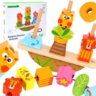 JátékTooky Toy 3 az 1-ben állatos egyensúlyozó játék