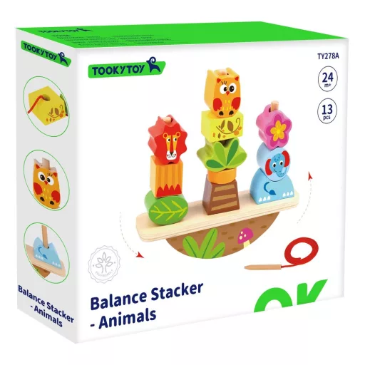 JátékTooky Toy 3 az 1-ben állatos egyensúlyozó játék