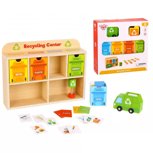JátékTooky Toy újrahasznosítási központ - szelektív válogató játék
