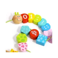 JátékTooky Toy fa kukacos fűzőcske